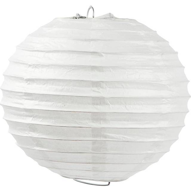 Billede af Creativ Company Rice Paper Lamp White 35cm