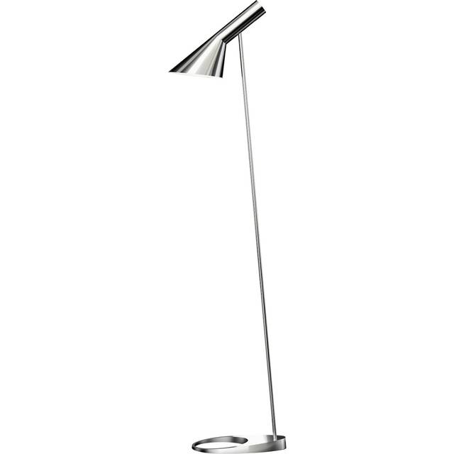 Billede af Louis Poulsen AJ Polished Steel Gulvlampe 130cm