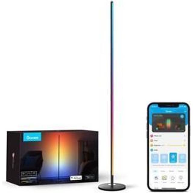Billede af Govee RGBICW Smart Corner Gulvlampe 140cm
